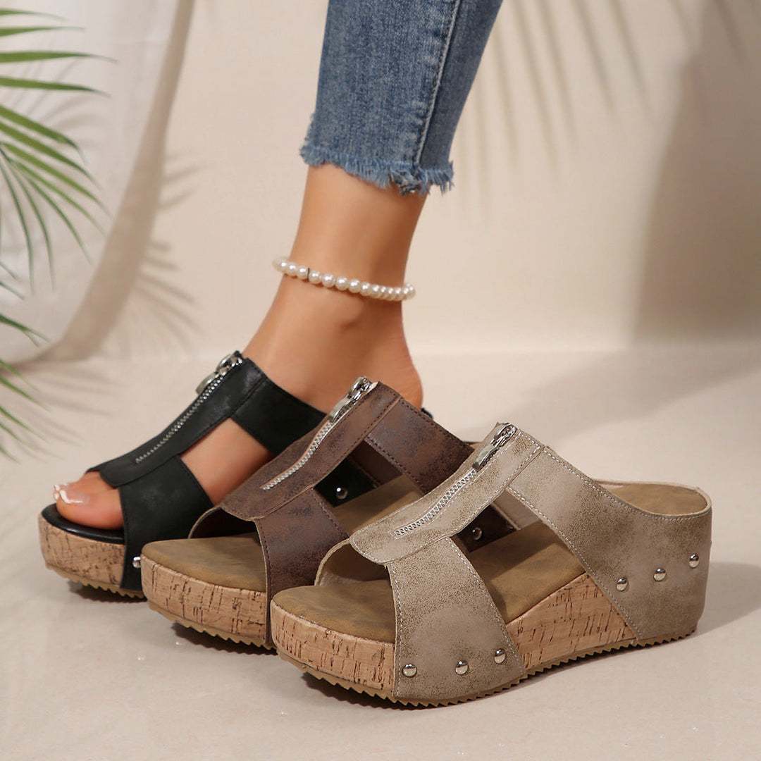 Leena™ Sandalen für Frauen - Stilvolle orthopädische Unterstützung & Komfort