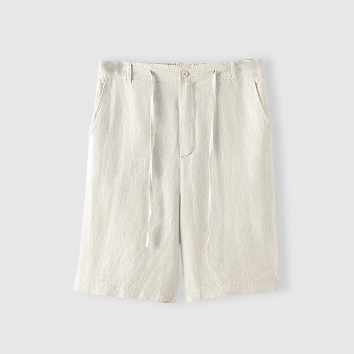Hochwertige Leinen-Shorts