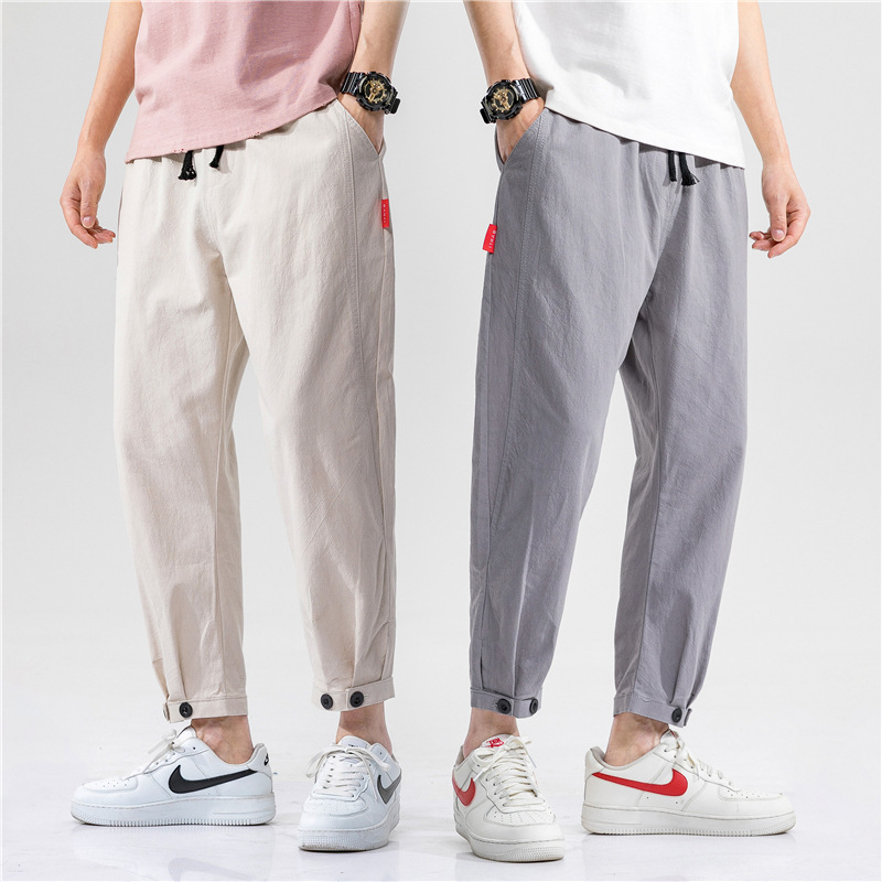 Elegante Leinenhose