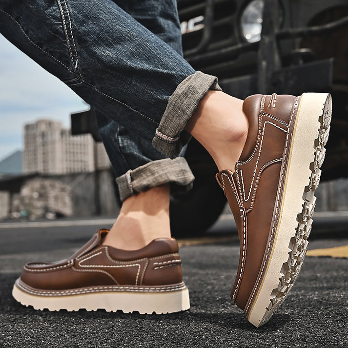 Elegante Leder Schuhe