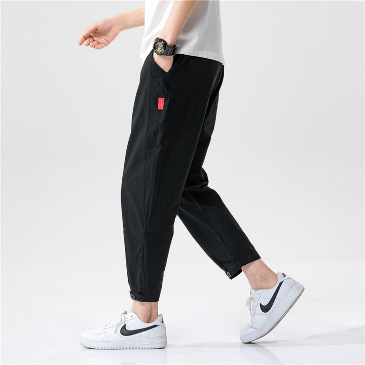 Elegante Leinenhose