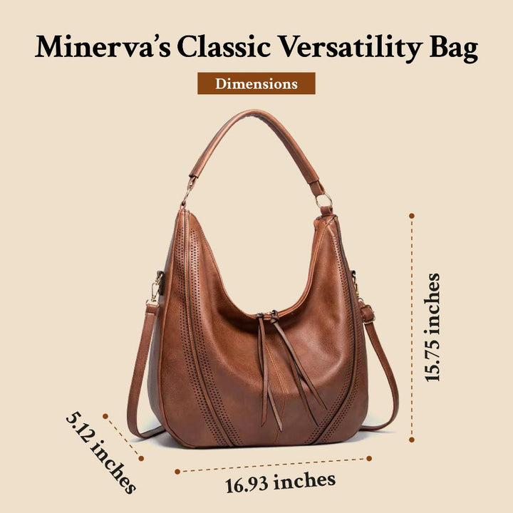 Minervas klassische Vielseitigkeit | Vintage Tasche