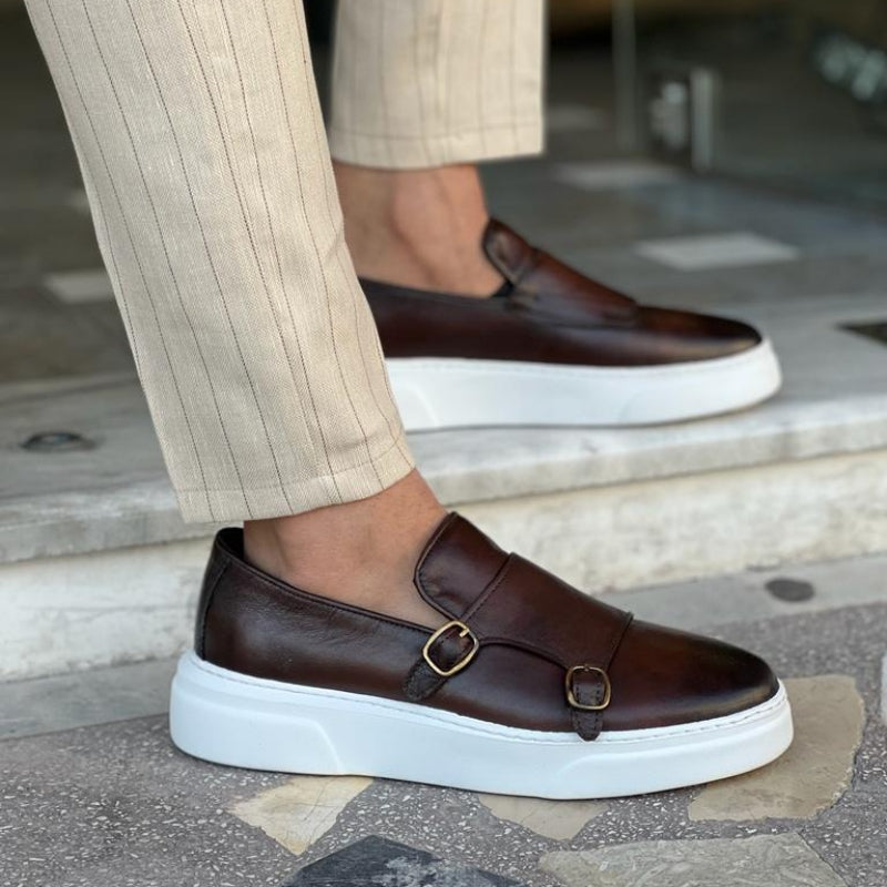Leren Slip-On Loafers