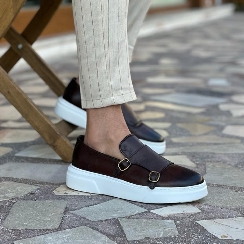 Leren Slip-On Loafers