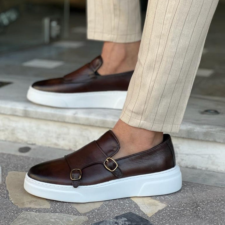 Leren Slip-On Loafers