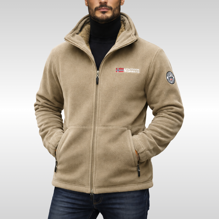 Elegante Fleecejacke