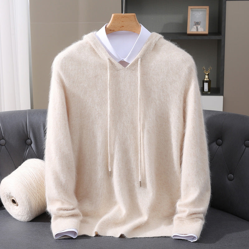 Eleganter Kaschmir-Hoodie