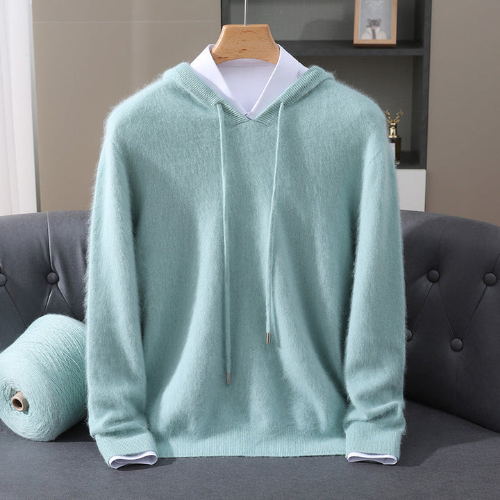 Eleganter Kaschmir-Hoodie
