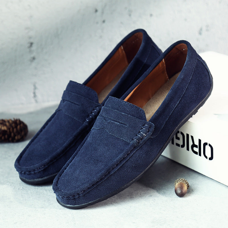 Retro Wildleder Herren Loafers
