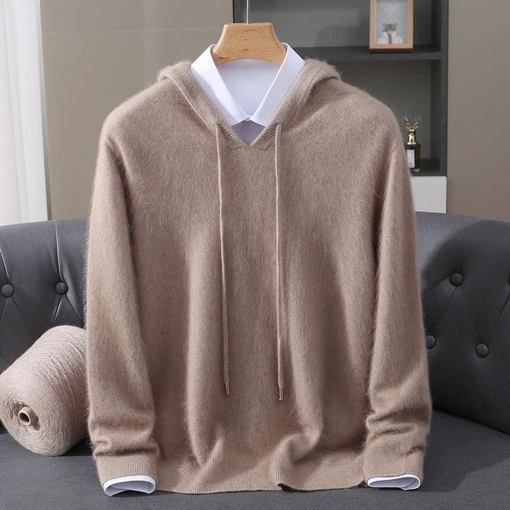 Eleganter Kaschmir-Hoodie