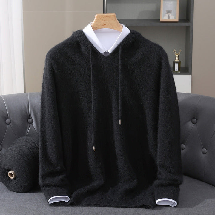 Eleganter Kaschmir-Hoodie