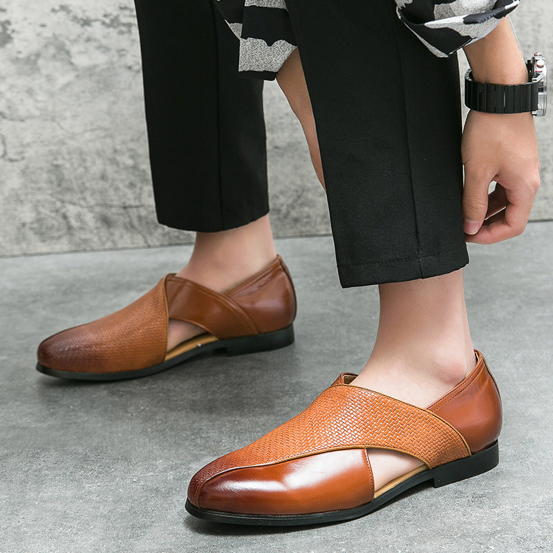 Vintage Leder Loafer