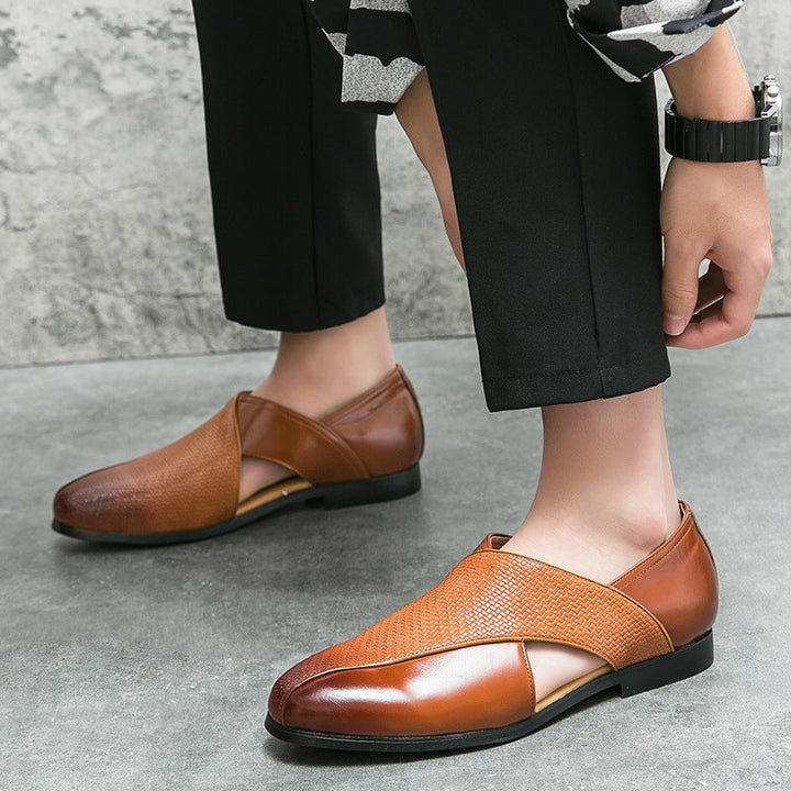 Vintage Leder Loafer