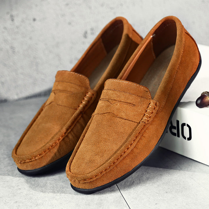 Retro Wildleder Herren Loafers