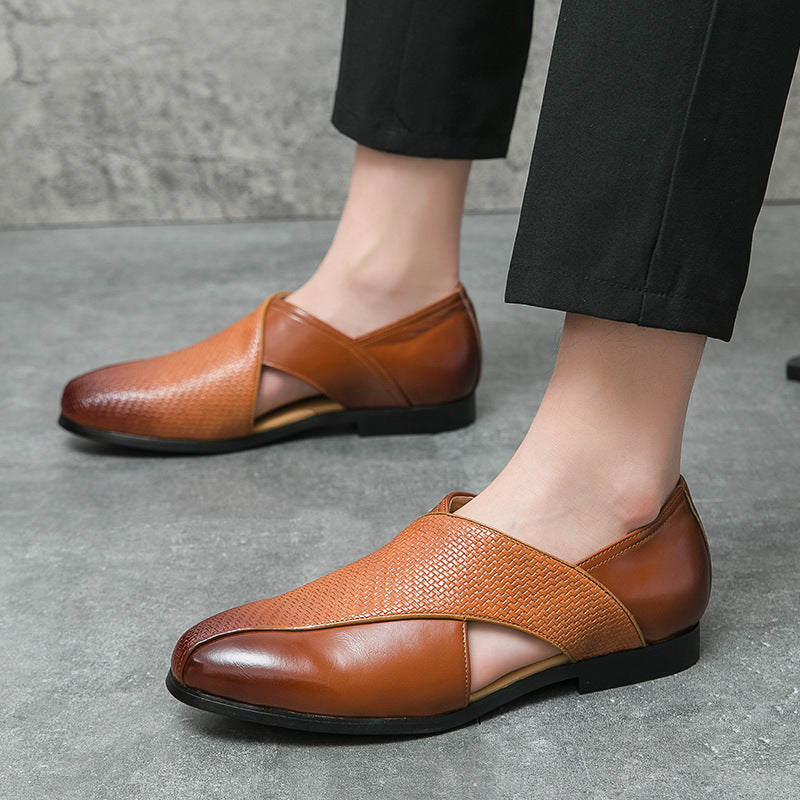 Vintage Leder Loafer