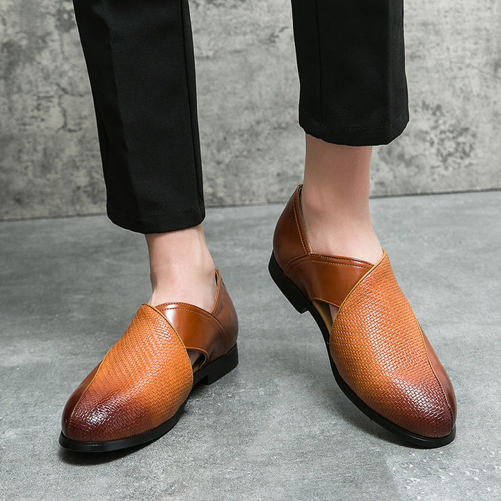 Vintage Leder Loafer