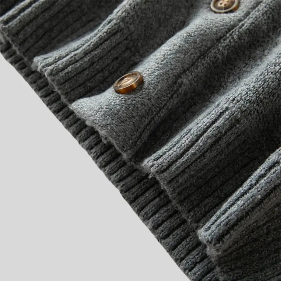 Jacquard-Wolle Weste