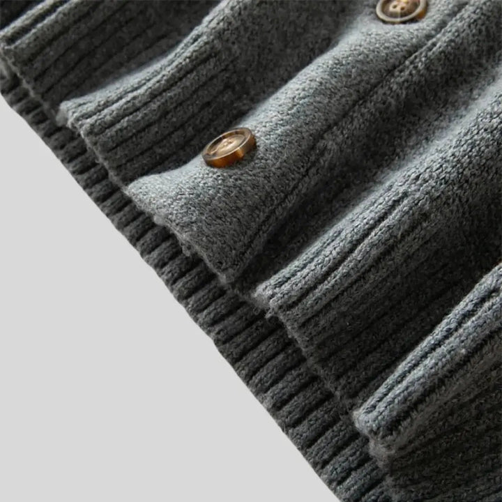 Jacquard-Wolle Weste