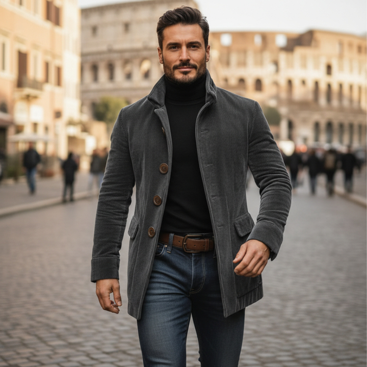 Elegante Corduroy-Jacke