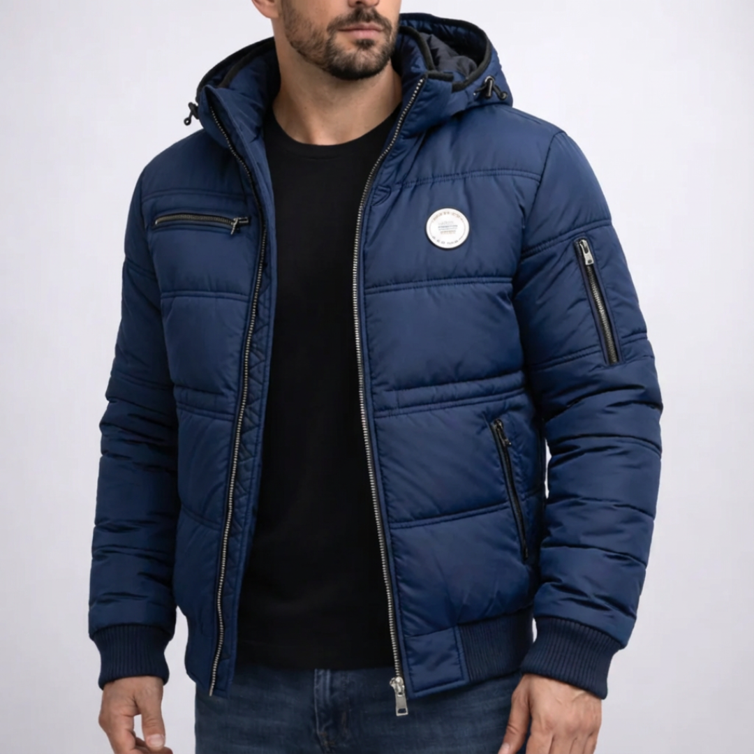Elegante gesteppte Jacke