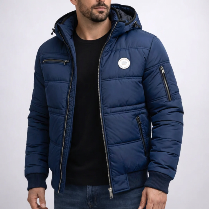 Elegante gesteppte Jacke