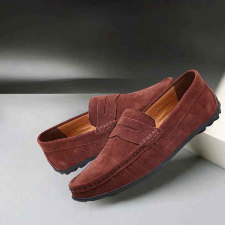 Lorenzo Wildleder Slipper
