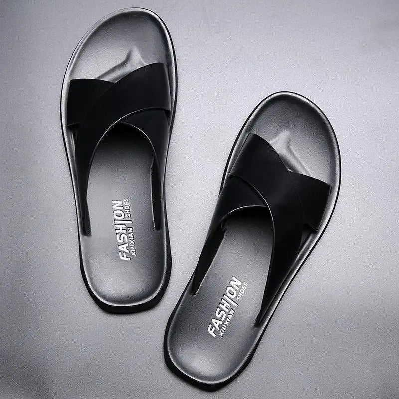 Elegante Leder Sandalen