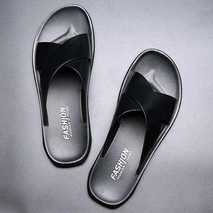 Elegante Leder Sandalen