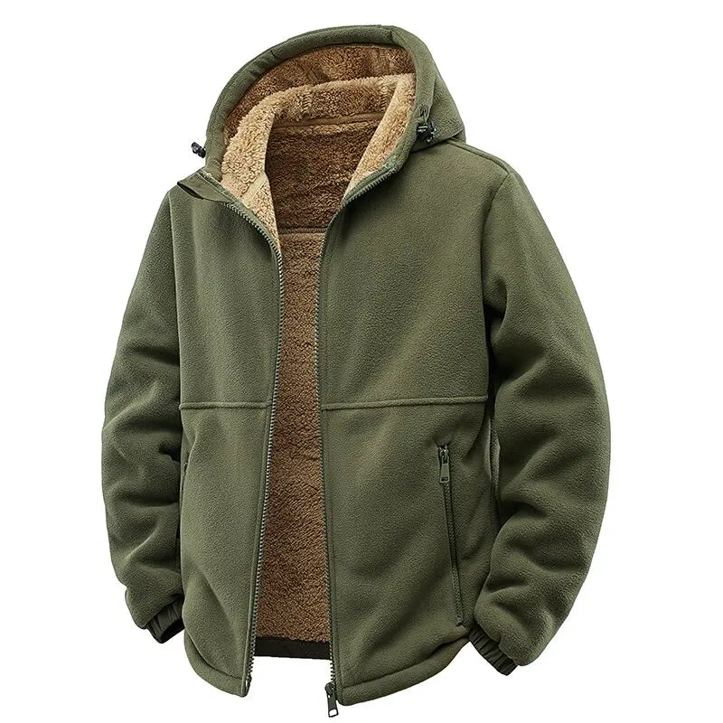 Elegante Woll-Winddichte Jacke