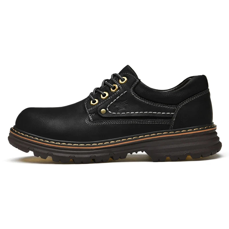 Britische Stil Leder Oxford Schuhe