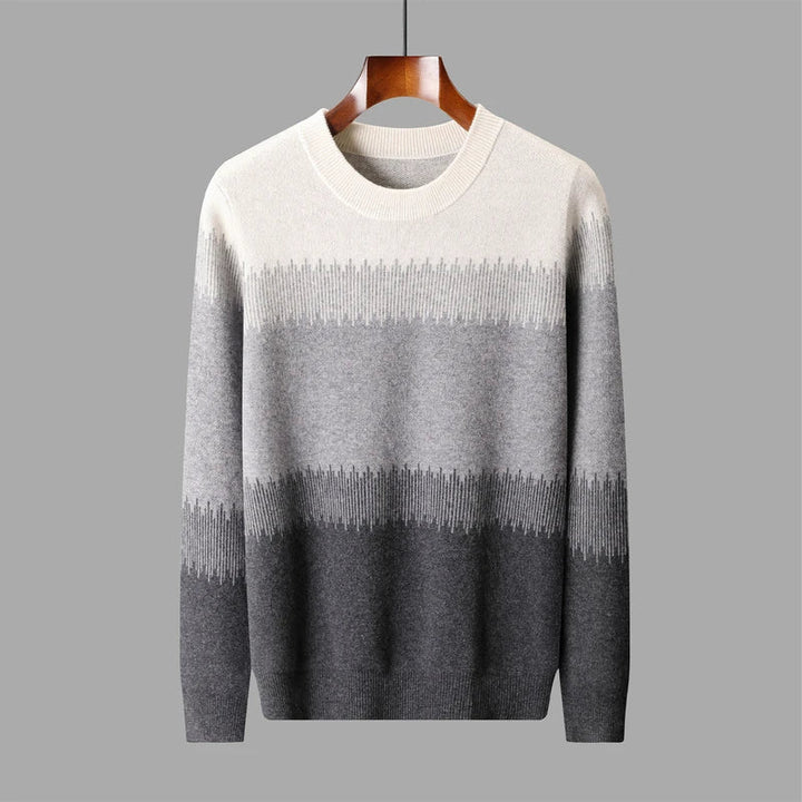 Merinowolle Herrenpullover