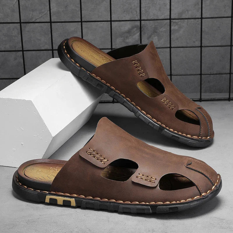 Leder Sandalen
