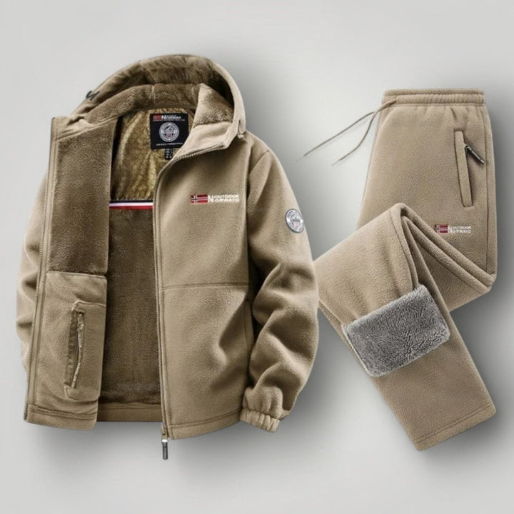 Elegantes Fleece-Set