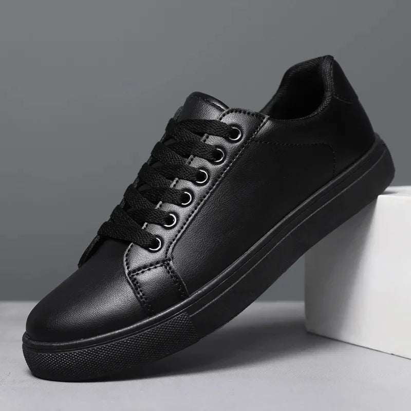 Elegante Leder Sneaker