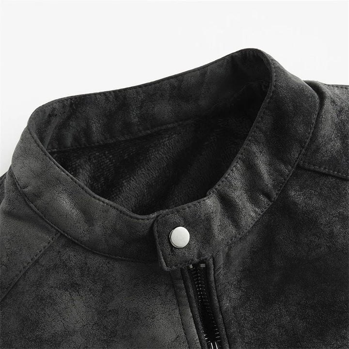 Elegante Lederjacke
