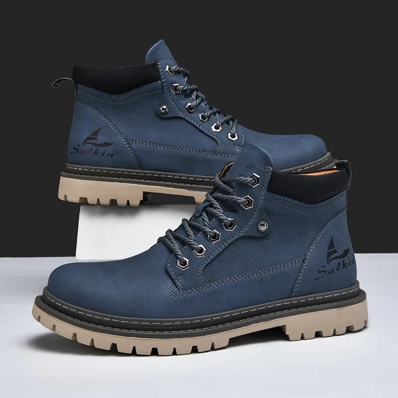 Elegante Lederstiefel