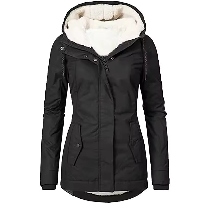 Sofia™ | Lange wasserdichte Winterjacke