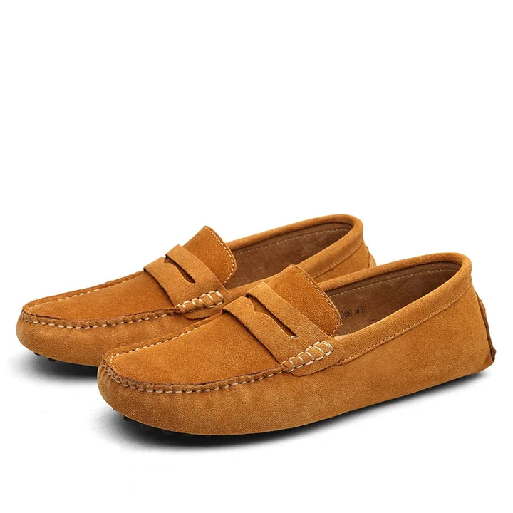 Lässige Wildleder Slipper