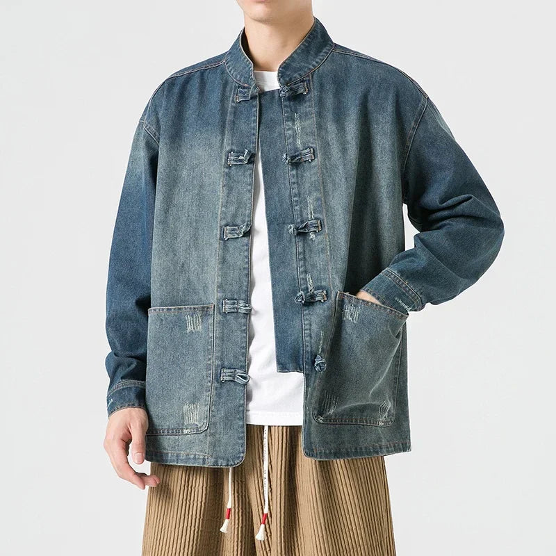 Denim Streetwear-Jacke