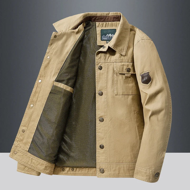 Elegante Baumwoll-Windjacke