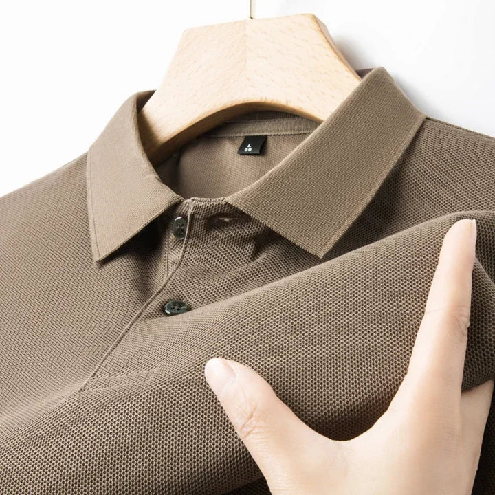 Lässiges Baumwoll-Poloshirt