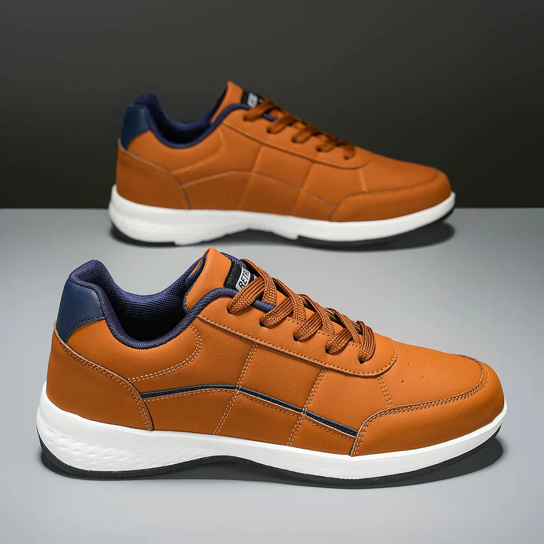 Stylische Leder Sneakers