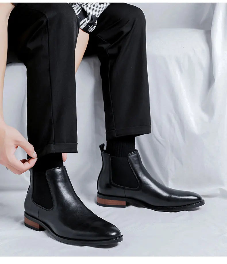 Chelsea-Stiefel im britischen Stil