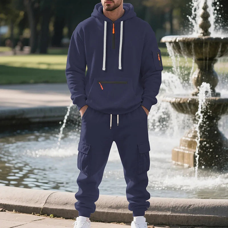 Elegantes Multi-Pocket Herren-Set