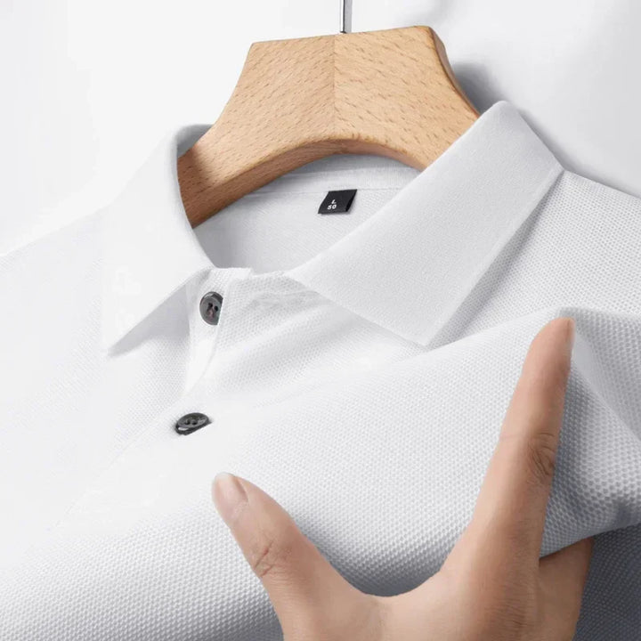 Lässiges Baumwoll-Poloshirt