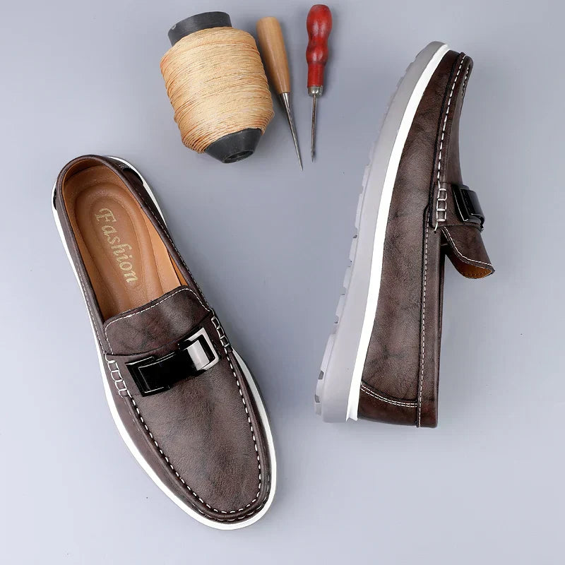 Luxe Leder Loafers