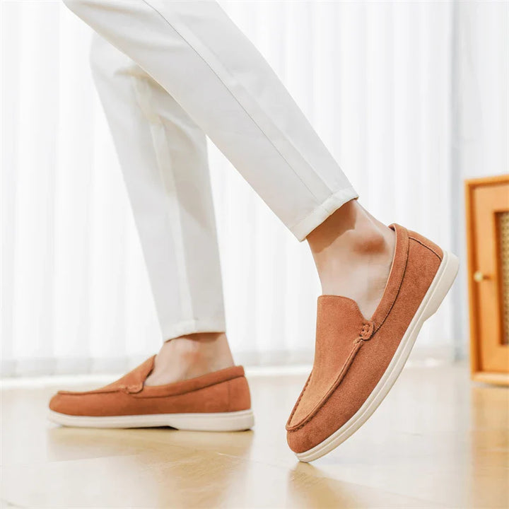 Lässige Wildleder Slipper