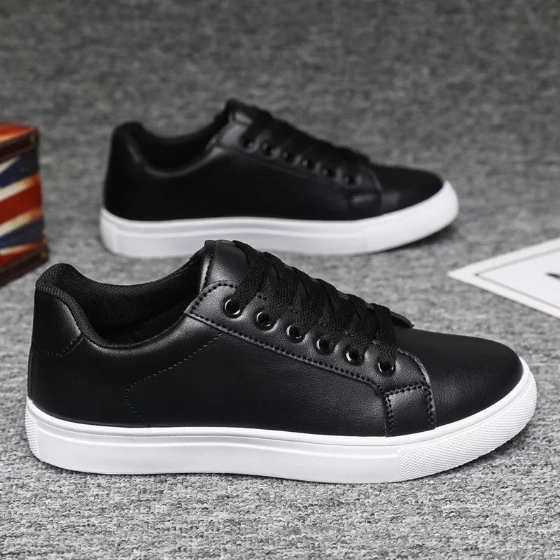 Elegante Leder Sneaker