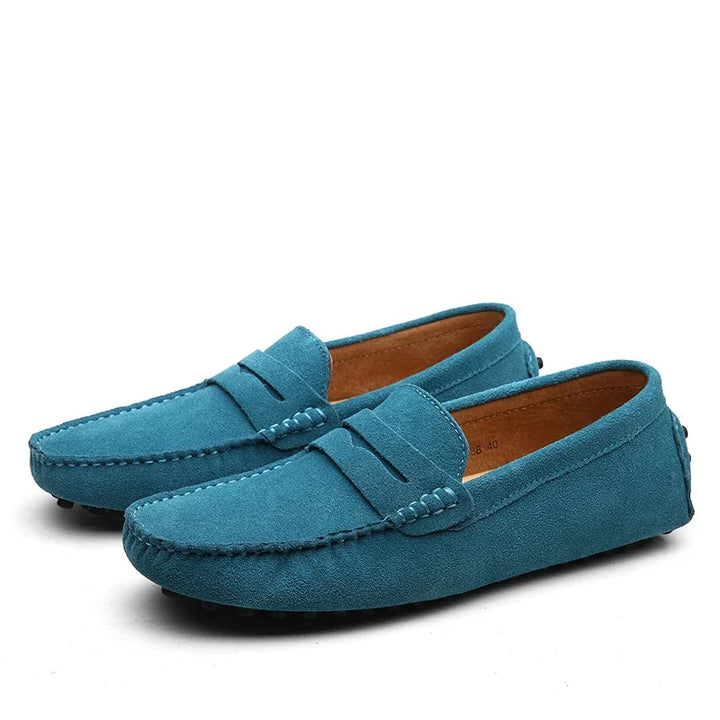 Lässige Wildleder Slipper