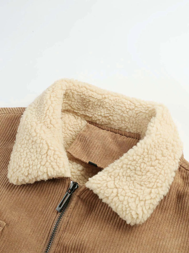 Elegante Cord-Jacke